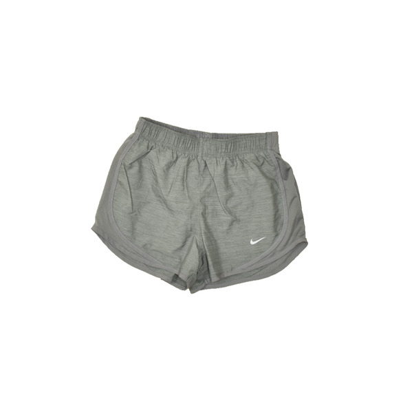 Nike Dri-FIT Women's Running Shorts Gray Size XS Athletic Polyester Drawstring - Picture 1 of 8